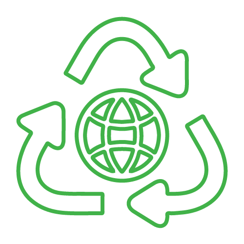 icon Earth friendly Recycling